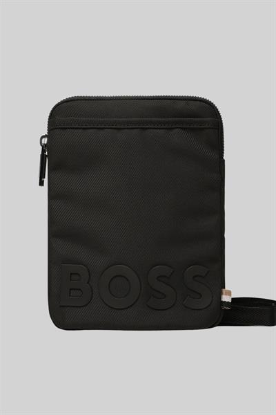 Boss Catch 2 Erkek Omuz Çantası Siyah