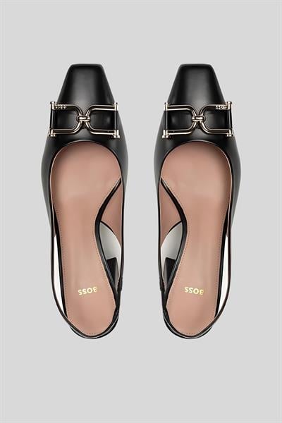 Boss Charlotte Sling Kadın Topuklu Ayakkabı Siyah
