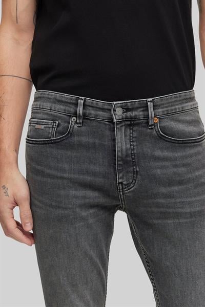 Boss Daiano Erkek Jean Pantolon Gri 027