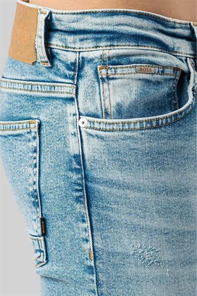 Boss Delaware BC Erkek Jean Pantolon Mavi 433