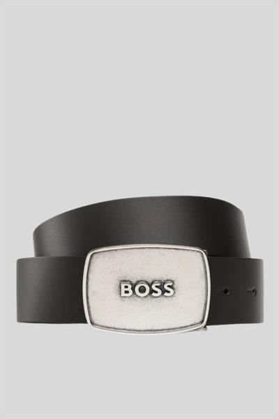 Boss Deri Günlük Kullanım Kemer Kahverengi
