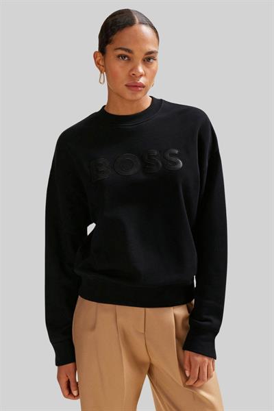 Boss Econa Kadın Sweatshirt Siyah