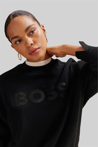 Boss Econa Kadın Sweatshirt Siyah