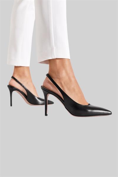 Boss Eddie Sling Kadın Topuklu Ayakkabı Siyah