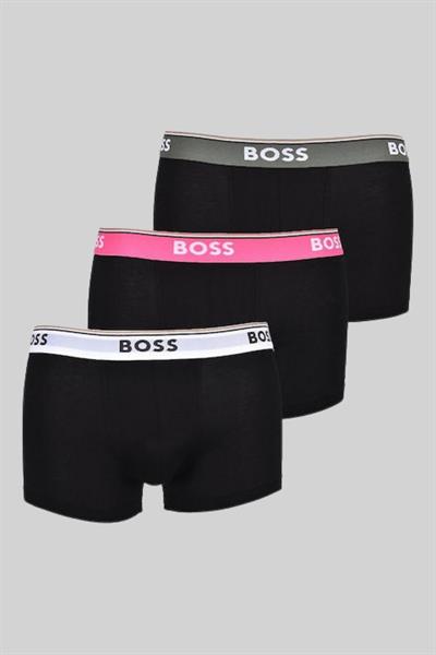 Boss Erkek 3 Lü Boxer Çok Renkli