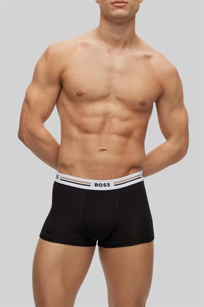 Boss Erkek 3 Lü Boxer Siyah
