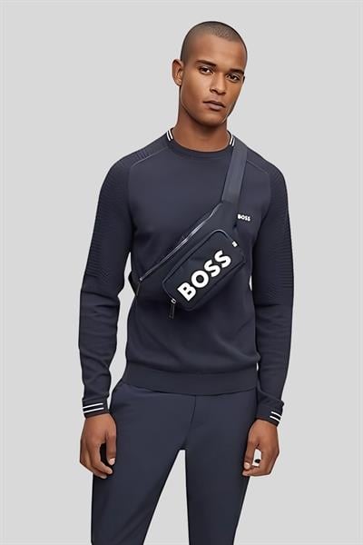 Boss Erkek Bel Çantası Mavi 401