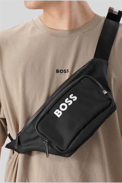 Boss Erkek Bel Çantası Siyah
