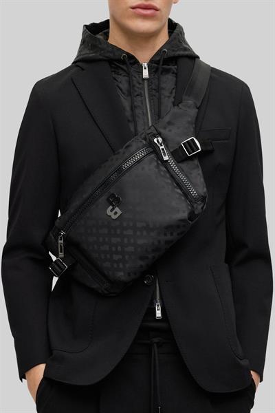 Boss Erkek Bel Çantası Siyah