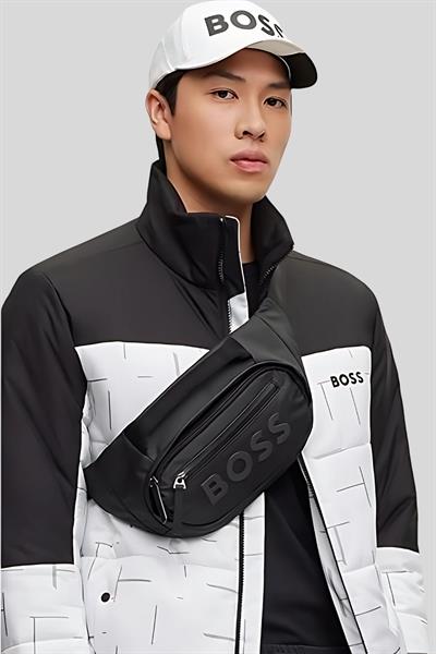 Boss Erkek Bel Çantası Siyah