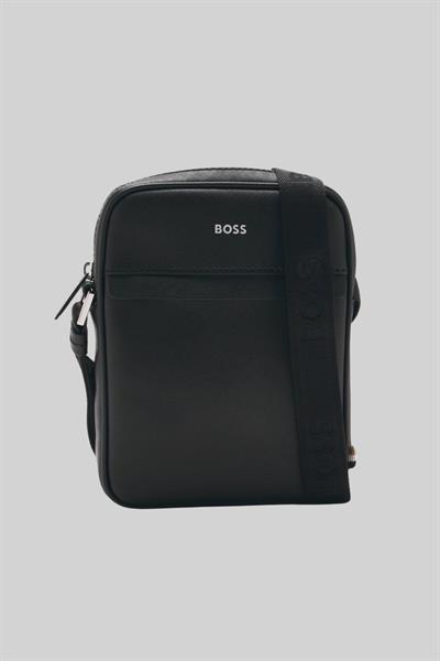 Boss Erkek Çapraz Omuz Çantası Siyah