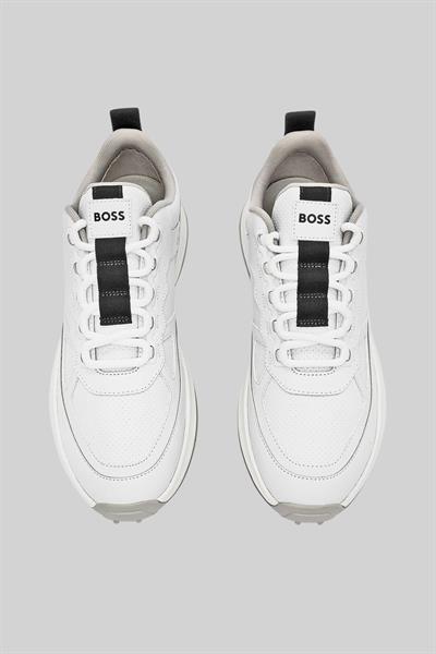Boss Erkek Cedric Spikeless Golf Ayakkabı Beyaz 100