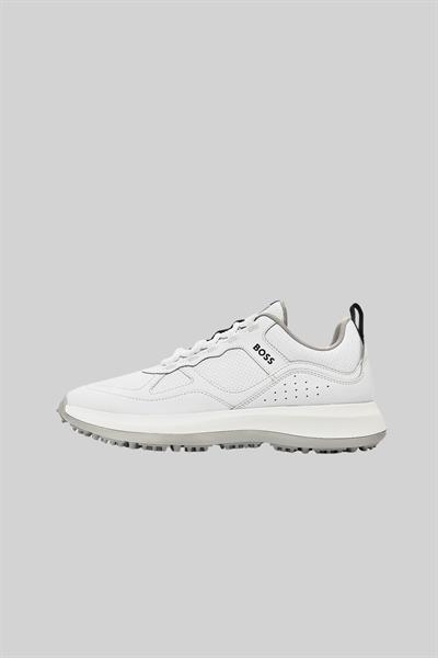 Boss Erkek Cedric Spikeless Golf Ayakkabı Beyaz 100