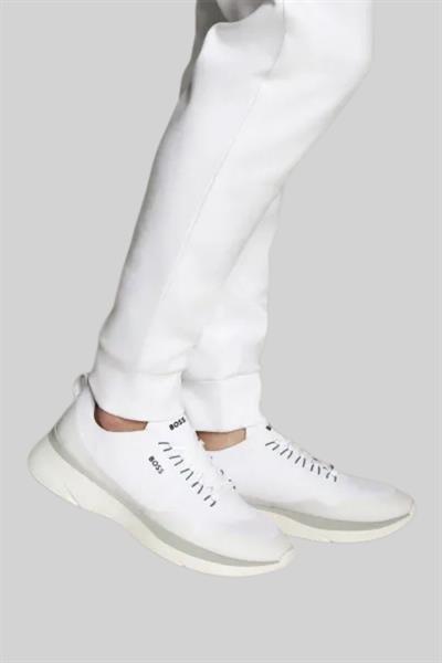 Boss Erkek Dean Run Sneaker Beyaz 100