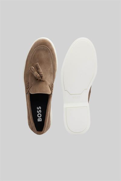 Boss Erkek Deri Loafer Bej 260