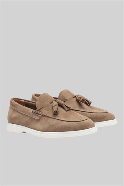Boss Erkek Deri Loafer Bej 260