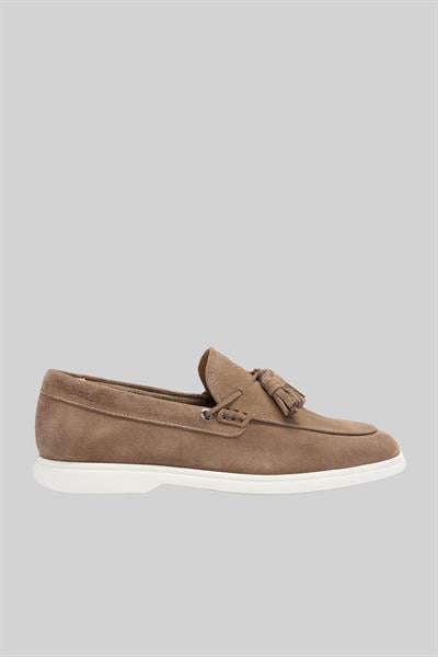 Boss Erkek Deri Loafer Bej 260
