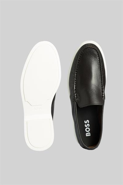Boss Erkek Deri Loafer Kahverengi