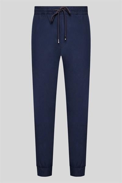 Boss Erkek Elastik Paçalı Jogger Spor Pantolon Lacivert