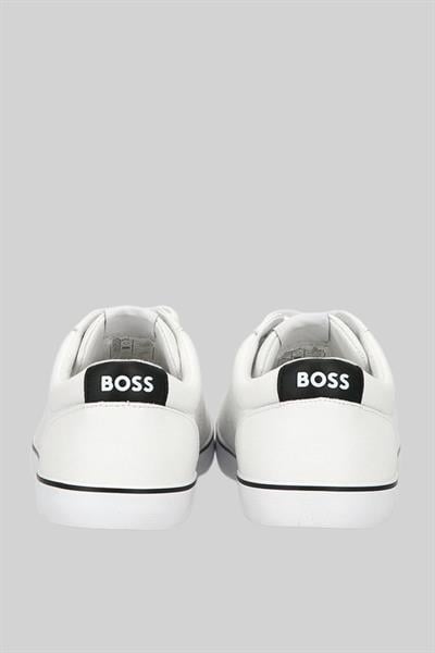 Boss Erkek Jodie Bağcıklı Spor Ayakkabı Beyaz 100