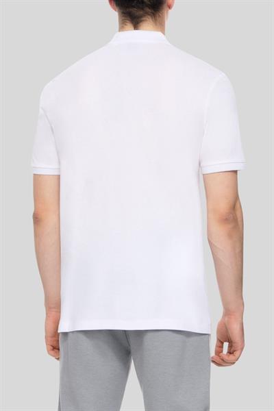 Boss Erkek Kısa Kollu Polo Yaka T-Shirt Beyaz