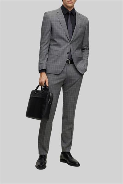 Boss Erkek Logo Detaylı Laptop & Evrak Çantası Siyah