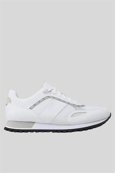 Boss Erkek Logolu Sneaker Parkur Koşu Ayakkabı Beyaz 100