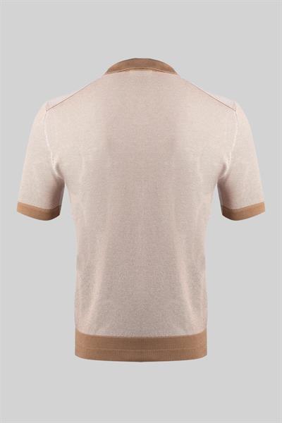 Boss Erkek Polo Yaka T-Shirt Bej 260