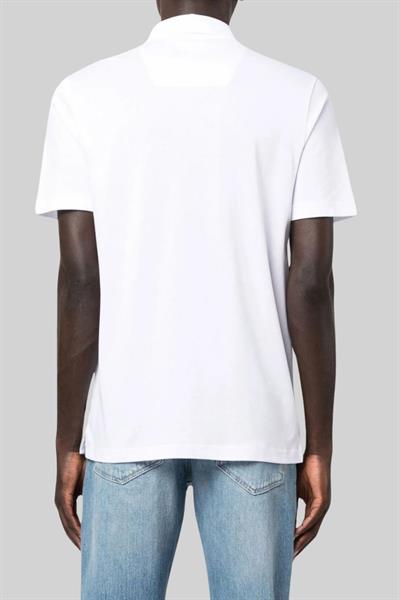 Boss Erkek Polo Yaka T-Shirt Beyaz 100