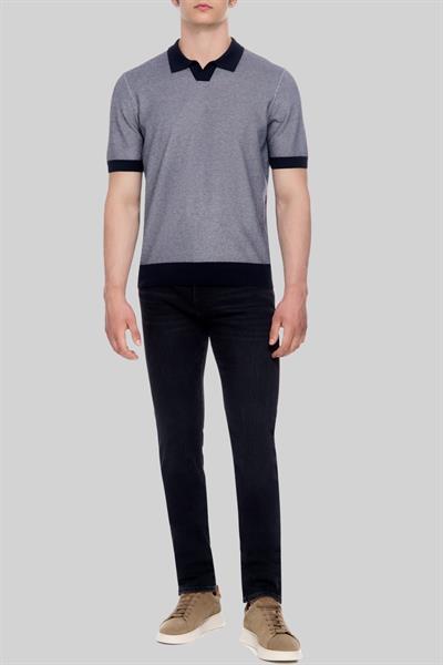 Boss Erkek Polo Yaka T-Shirt Lacivert 404
