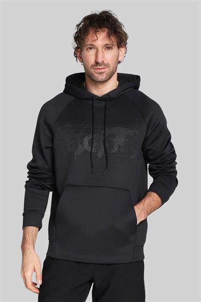 Boss Erkek Regular Fit Kapşonlu Sweatshirt Siyah