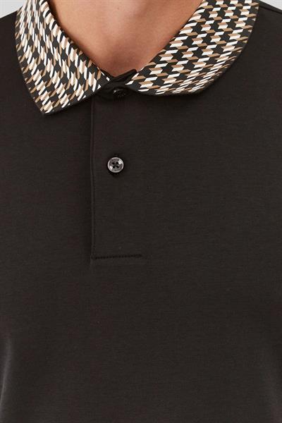 Boss Erkek Regular Fit Kısa Kollu Logolu Polo Yaka T-Shirt Siyah