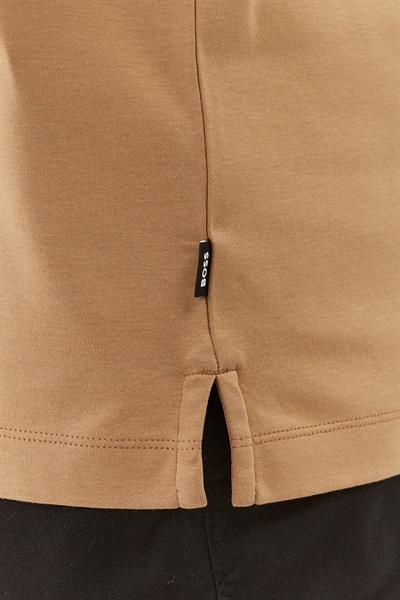Boss Erkek Regular Fit Kısa Kollu Logolu Polo Yaka T-Shirt Bej