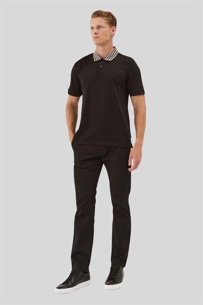 Boss Erkek Regular Fit Kısa Kollu Logolu Polo Yaka T-Shirt Siyah
