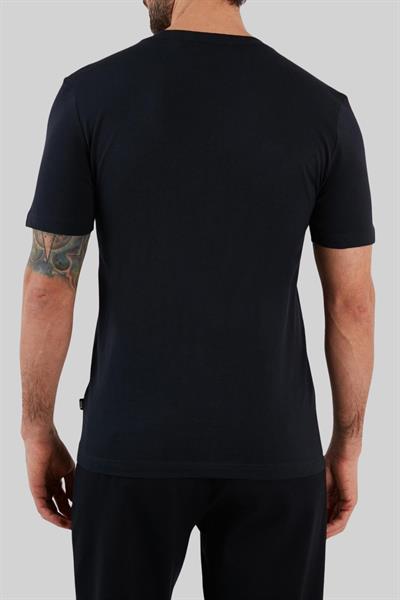 Boss Erkek Regular Fit Pamuklu Bisiklet Yaka T-Shirt Lacivert 404