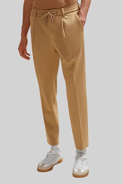 Boss Erkek Relaxed Fit Erkek Pantolon Bej 260