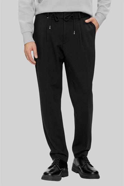 Boss Erkek Relaxed Fit Erkek Pantolon Siyah