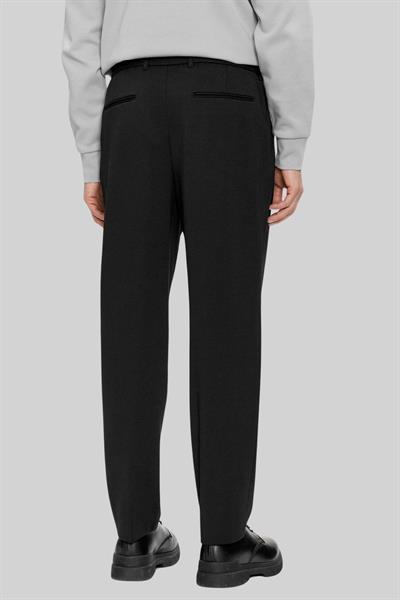 Boss Erkek Relaxed Fit Erkek Pantolon Siyah