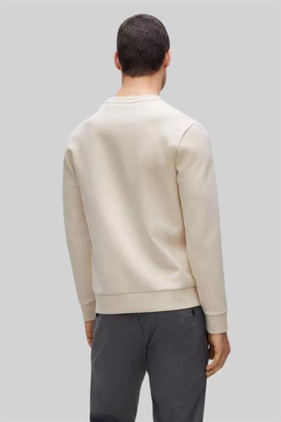 Boss Erkek Salbo Sweatshirt Krem 131