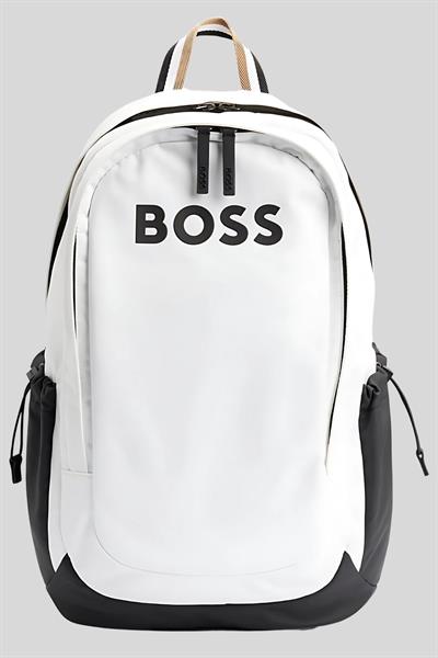 Boss Erkek Sırt Çantası Beyaz