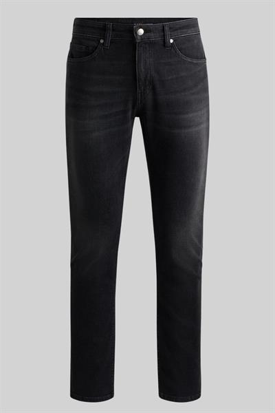 Boss Erkek Slim Fit Dar Paça Jean Pantolon Siyah 019