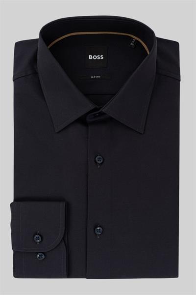 Boss Erkek Slim Fit H-Hank Gömlek Lacivert 404