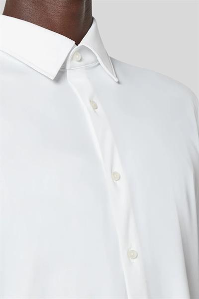 Boss Erkek Slim Fit Uzun Kollu Gömlek Beyaz