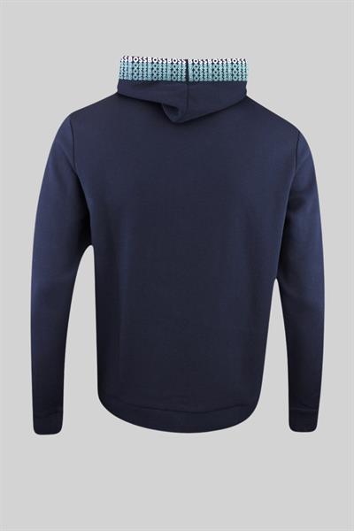 Boss Erkek Soody Golf Kapüşonlu Sweatshirt Mavi 402