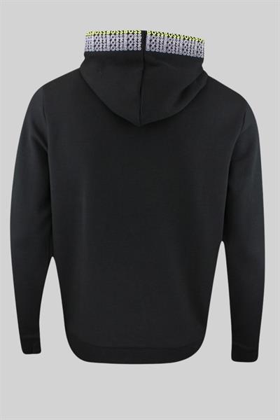 Boss Erkek Soody Golf Kapüşonlu Sweatshirt Siyah