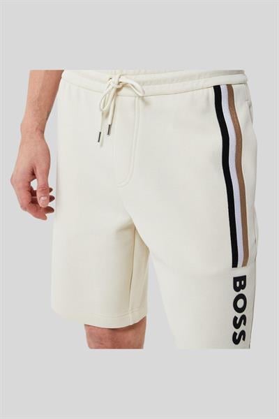 Boss Erkek Şort Krem 131