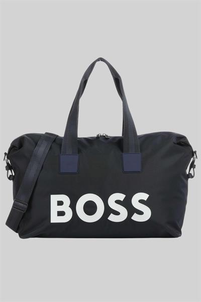 Boss Erkek Spor Seyahat Çantası Mavi 401
