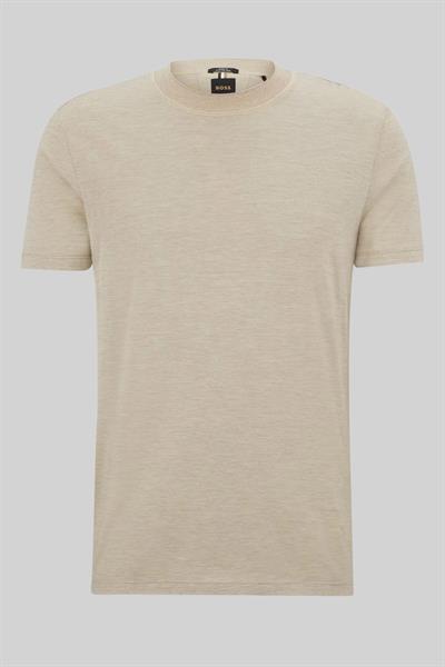 Boss Erkek T-Shirt Krem 271