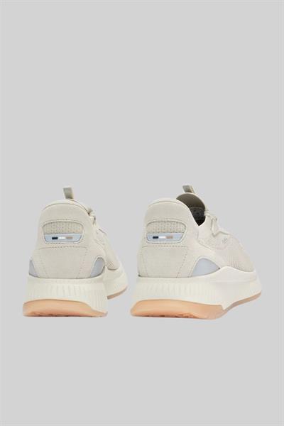 Boss Erkek Titanium Evo Bağcıklı Marka Logolu Spor Stil Sneaker Bej 270