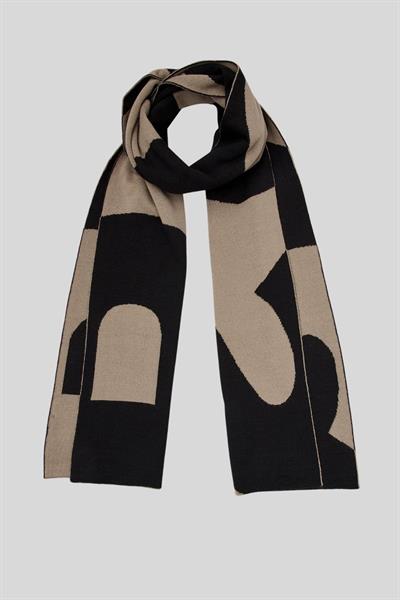 Boss Erkek Yün Atkı Siyah